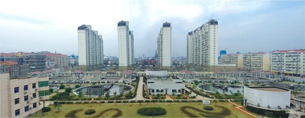 江西最大污水處理廠——南昌朝陽污水處理廠二期工程（省、市優(yōu)良工程，獲滕王閣杯）